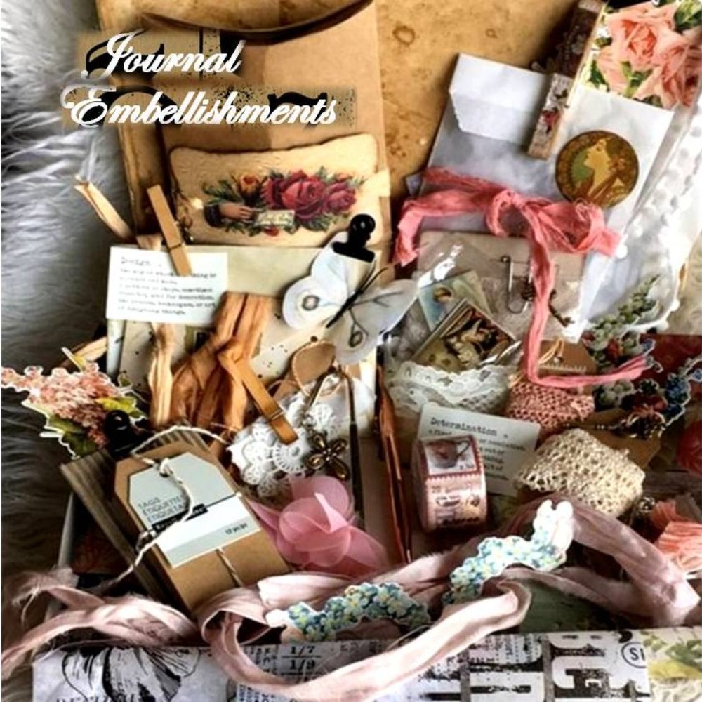 Vintage Themed Journal Ephemera Bundle